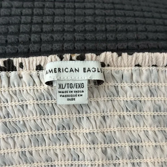 Leopard Smocked‎ Halter Tiered Flowy Mini Dress - Picture 5 of 8